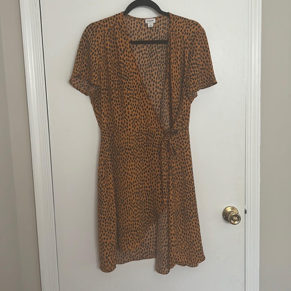 Jcrew wrap dress